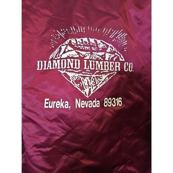 Vintage 90's bomber jacket, Diamond Lumber Co. Size L. - Picture 4 of 6
